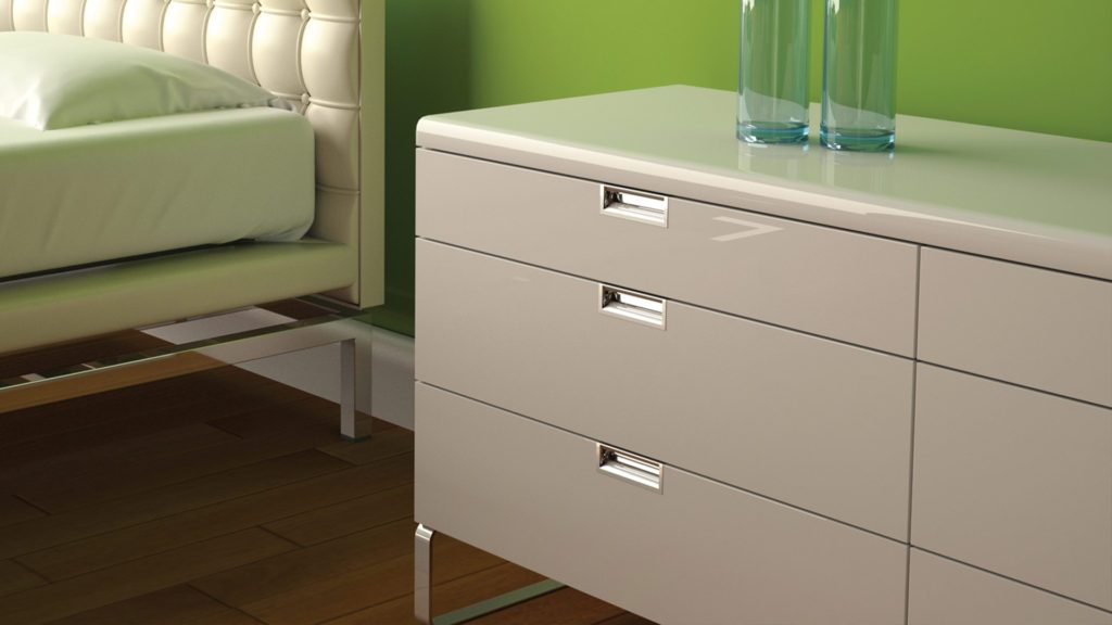 Office furniture - Desk with drawers.
